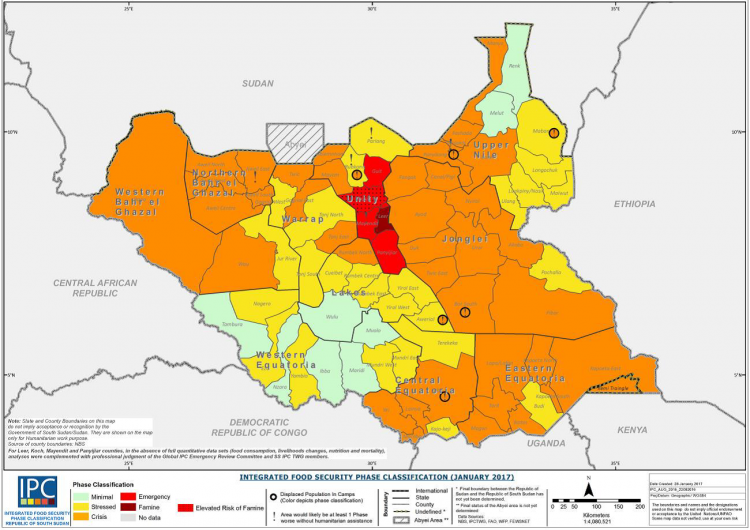 South sudan jan